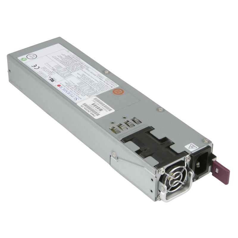 Блок питания серверный Supermicro PSU 1U 80 PLUS Titanium 2000 Вт, PWS-2K05A-1R
