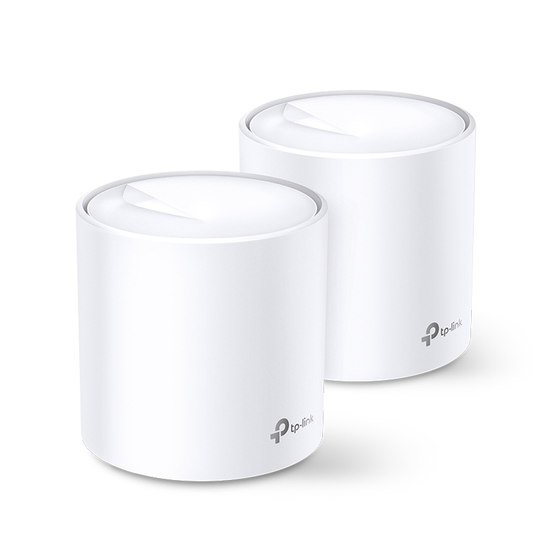Беспроводной маршрутизатор TP-Link Deco X60 2.4/5 ГГц 2402 Мб/с, Mesh (2-pack), Deco X60(2-pack)