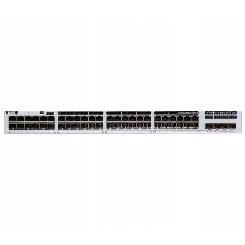Коммутатор Cisco C9300L-48P-4X 48-PoE Smart 52-ports, C9300L-48P-4X-A