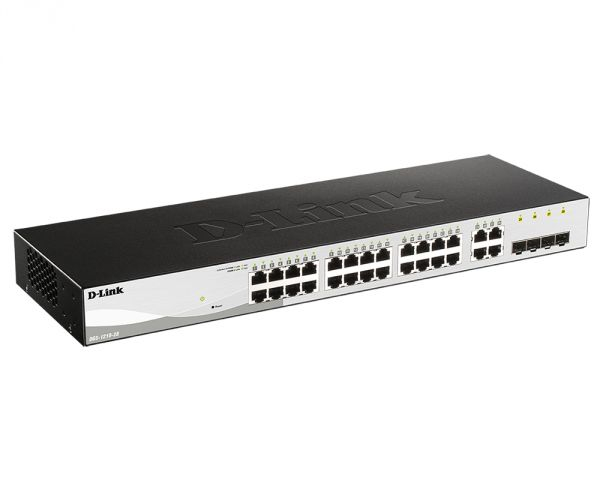 Коммутатор D-Link DGS-1210-28 Управляемый 28-ports, DGS-1210-28/FL2A