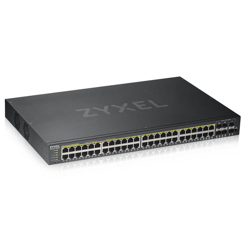 Коммутатор ZyXEL GS1920-48HPv2 48-PoE Smart 50-ports, GS192048HPV2-EU0101F