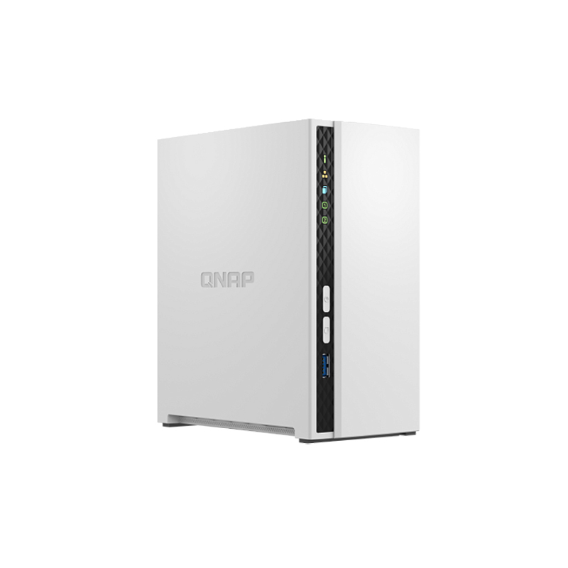 Сетевое хранилище NAS QNAP TS-233 2x3.5" Tower белый, TS-233