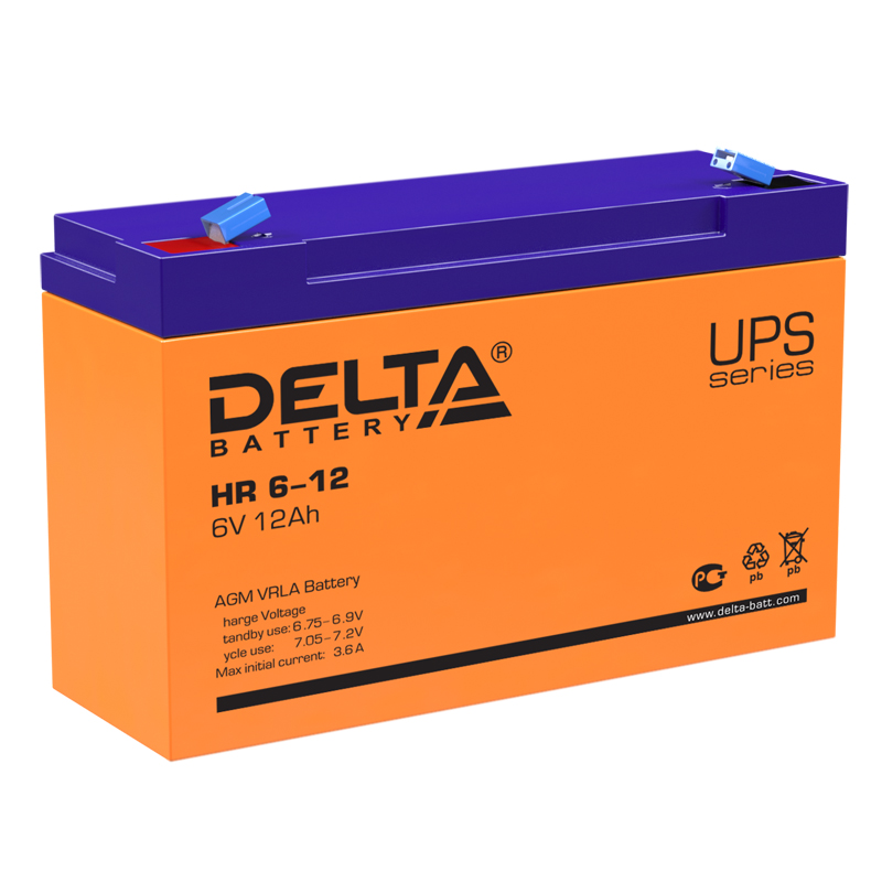 Батарея для ИБП Delta HR, HR 6-12