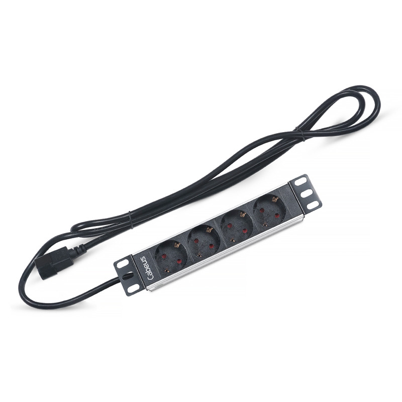 Блок розеток Cabeus PDU 10", 1U, PDU-4P-2IEC