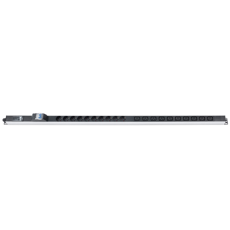 Блок розеток Cabeus PDU, 1U, PDU-16-10S-10C19-B-T