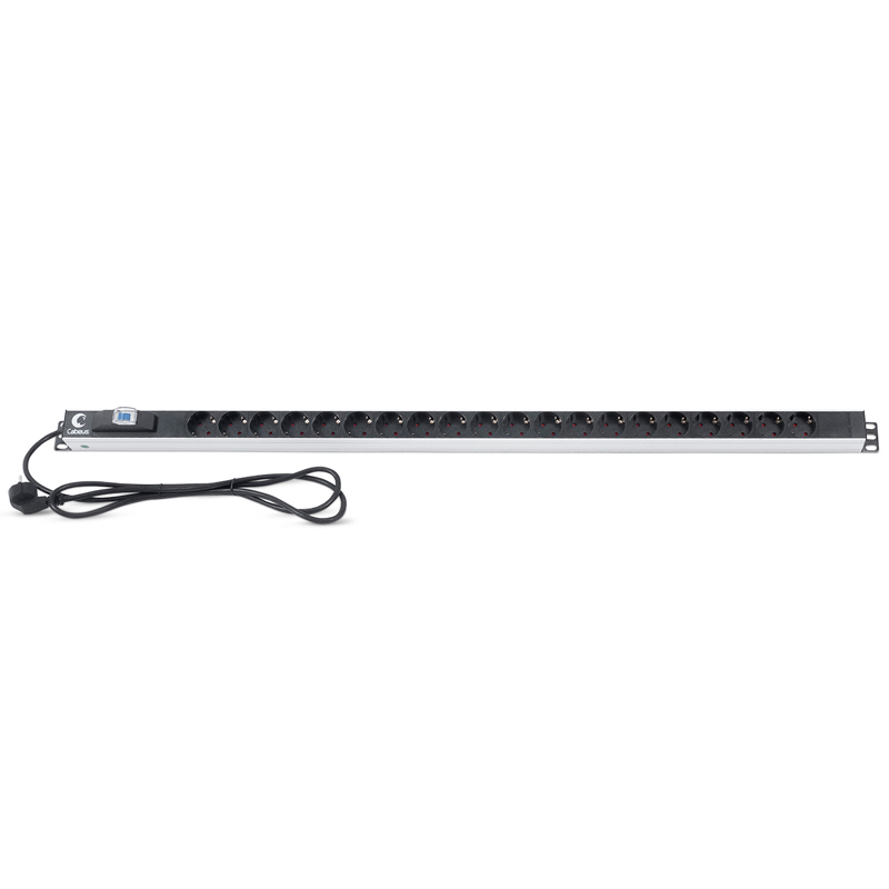 Блок розеток Cabeus PDU, 1U, PDU-16-20S-B