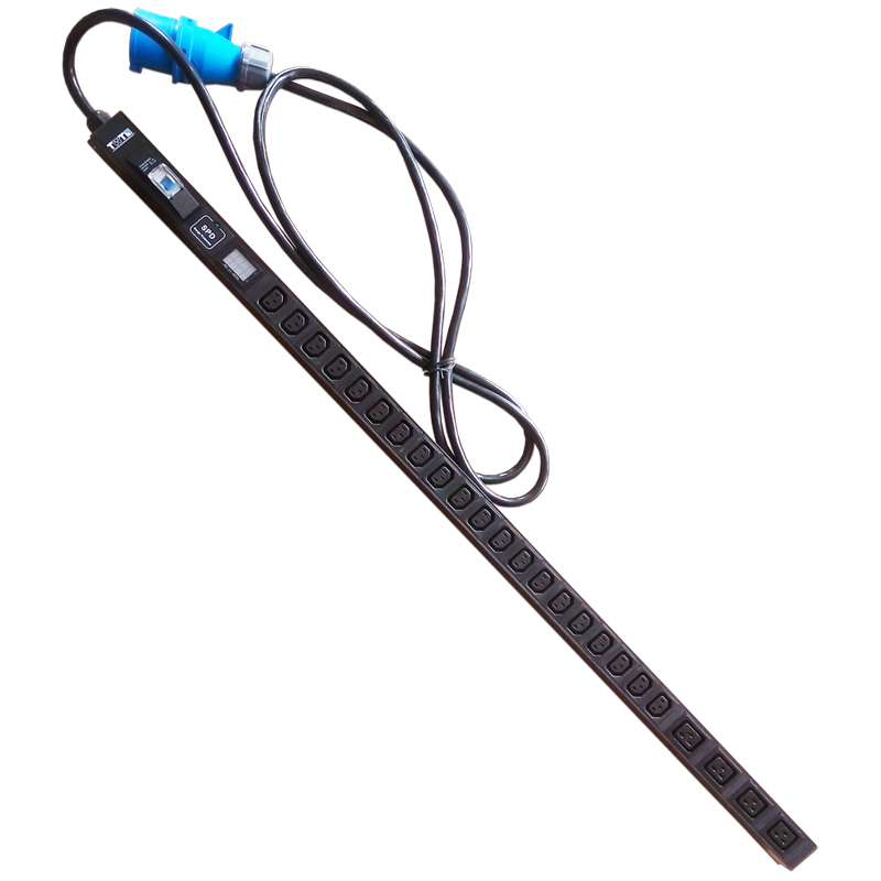 Блок розеток LANMASTER TWT-PDVI, Zero U, TWT-PDVI-4C9-20C3-I9