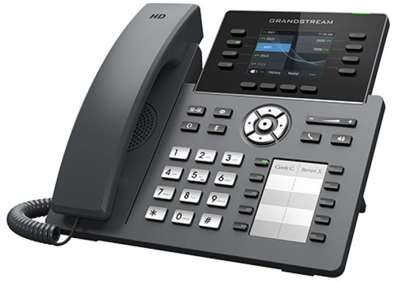 IP-телефон GRANDSTREAM GRP-2634 SIP чёрный, GRP-2634