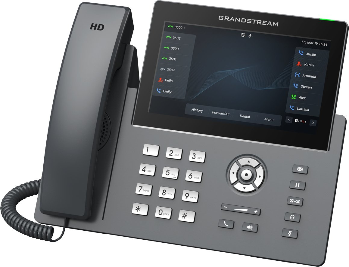 IP-телефон GRANDSTREAM GRP-2670 SIP чёрный, GRP-2670