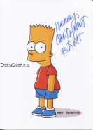 Автограф: Нэнси Картрайт. Симпсоны / The Simpsons