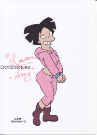 Автограф: Лорен Том. Футурама / Futurama