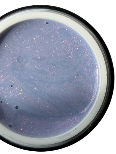 "GALVANIC SILVER" 16 гель моделирующий c блестками