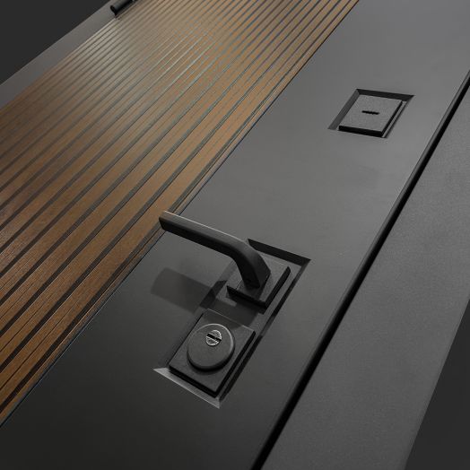 Входная дверь Лабиринт Айслаб - 23 Белый софт с терморазрывом