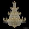 Люстра Хрустальная BOHEMIA IVELE CRYSTAL 2227H201/24+16+10/228IV/3D/Y1 G Золото, Латунь / Богемия Ивеле Кристалл