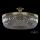 Люстра Хрустальная BOHEMIA IVELE CRYSTAL 19041/70IV G Золото, Металл / Богемия Ивеле Кристалл