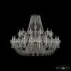 Люстра Хрустальная BOHEMIA IVELE CRYSTAL 1403/24+12/530 G Золото, Стекло / Богемия Ивеле Кристалл