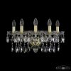 Бра Хрустальные BOHEMIA IVELE CRYSTAL 1413B/5/165/XL G Золото, Стекло / Богемия Ивеле Кристалл