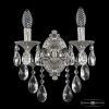 Бра Бронзовые BOHEMIA IVELE CRYSTAL 7201B11/2/125 B NI Никель, Латунь / Богемия Ивеле Кристалл