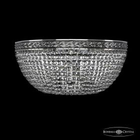 Бра Хрустальное BOHEMIA IVELE CRYSTAL 19051B/35IV NB Никель Черненый, Металл / Богемия Ивеле Кристалл