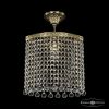 Подвес Хрустальный BOHEMIA IVELE CRYSTAL 19203/25IV G BALLS Золото, Металл / Богемия Ивеле Кристалл