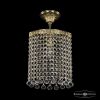 Подвес Хрустальный BOHEMIA IVELE CRYSTAL 19203/20IV G BALLS Золото, Металл / Богемия Ивеле Кристалл