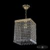 Подвес Хрустальный BOHEMIA IVELE CRYSTAL 19202/20IV G LEAFS Золото, Металл / Богемия Ивеле Кристалл