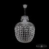 Подвес Хрустальный BOHEMIA IVELE CRYSTAL 14771/35 NI Никель, Стекло / Богемия Ивеле Кристалл