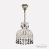 Подвес Хрустальный BOHEMIA IVELE CRYSTAL 14781/22 G LEAFS K731 Золото, Стекло / Богемия Ивеле Кристалл