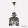 Подвес Хрустальный BOHEMIA IVELE CRYSTAL 14781/22 G LEAFS M731 Золото, Стекло / Богемия Ивеле Кристалл