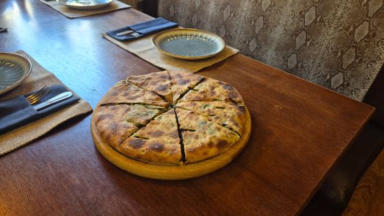 Хачапури со шпинатом