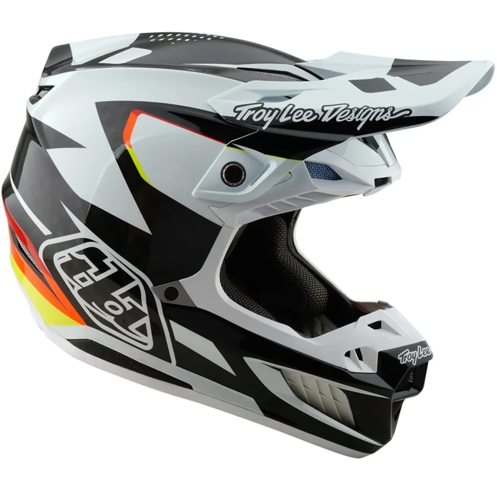 Troy Lee Designs SE5 ECE Carbon Optic Black шлем для мотокросса и эндуро