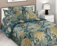 Перкаль 2-х спальный с евро [в ассортименте] Постельное белье Зачарованный цветок , постельное белье