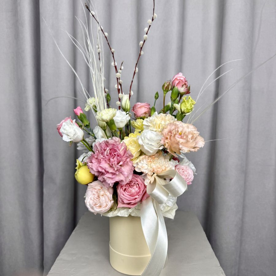 Пасхальная композиция с вербой