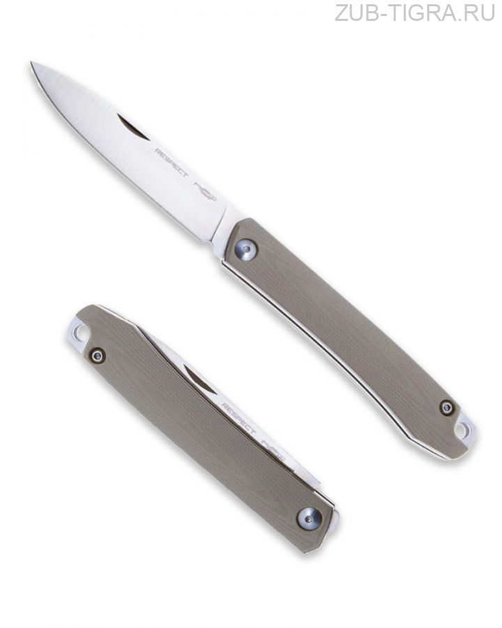 Нож N.C.Custom Respect G10 Tan Satin