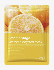 Bioaqua Маска для лица тканевая Freshen Orange с апельсином Увлажняющая 25гр