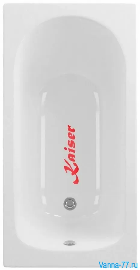 Ванна чугунная Kaiser Classic 130х70 с ножками