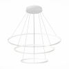 ST605.543.114  ST-Luce Светильник подвесной ST-Luce Белый/Белый LED 1*114W 4000K.