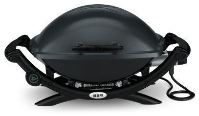 Гриль электрический Weber Q 1400, тёмно-серый