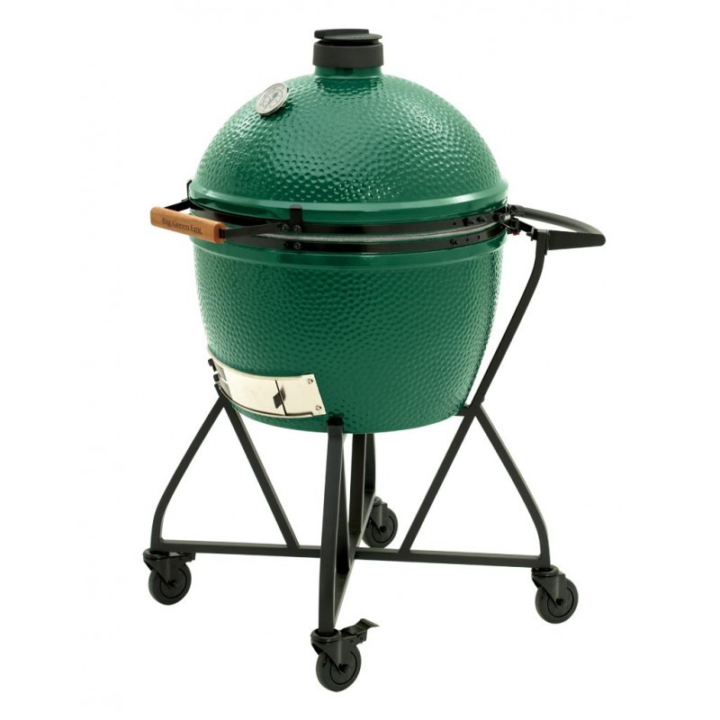 Керамический гриль Big Green Egg XL XLarge (очень большой), 61 см, на ножках с рукояткой