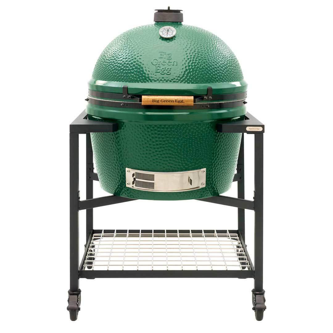 Керамический гриль Big Green Egg 2XL (самый большой) на модульной подставке, 73 см
