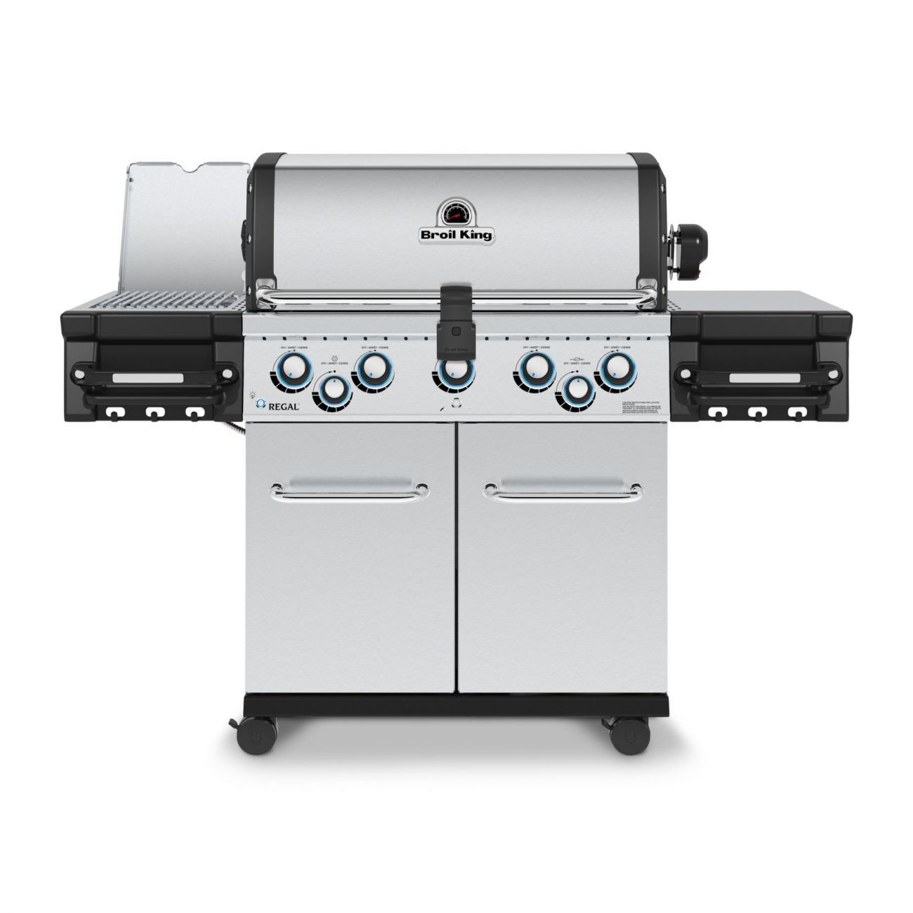 Газовый гриль Broil King Regal S 590 IR, 7 горелок, вертел (с ИК-горелкой)