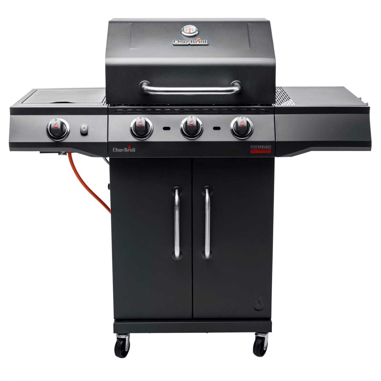 Газовый гриль Char-Broil Performance Power Edition 3B, 4 горелки (с ИК-горелкой), чёрный