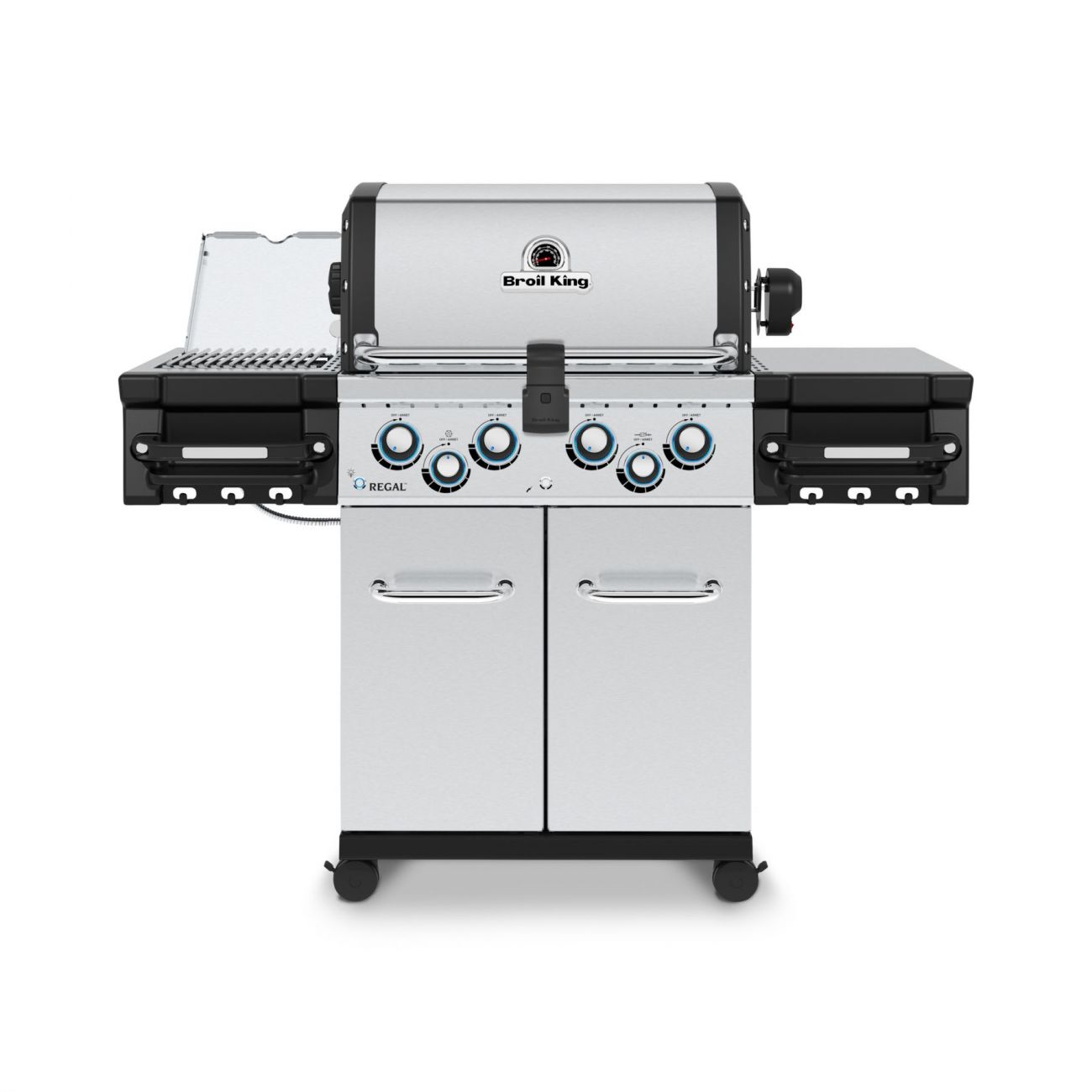 Газовый гриль Broil King Regal S 490 IR, 6 горелок, вертел (c ИК-горелкой)