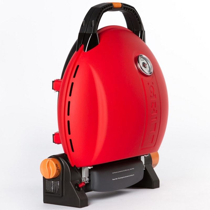 Портативный газовый гриль O-Grill 800T (красный), 1 горелка