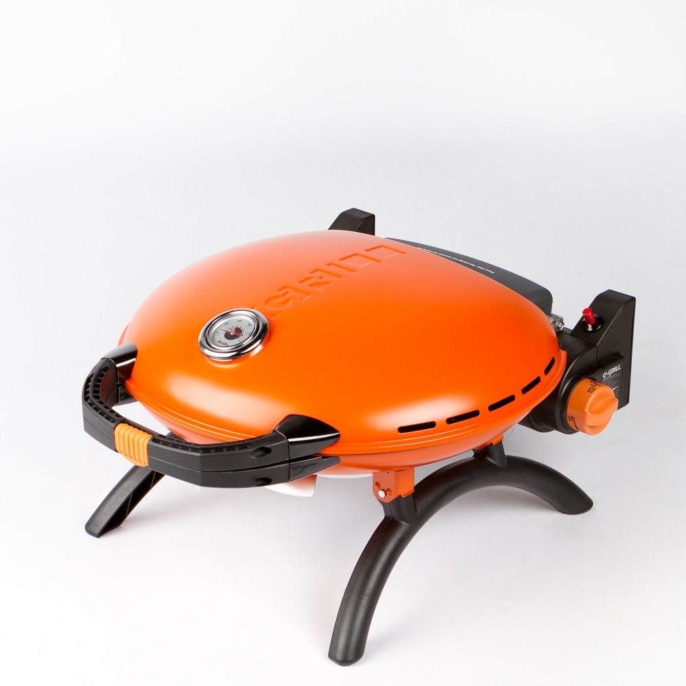 Портативный газовый гриль O-Grill 700T (оранжевый), 1 горелка