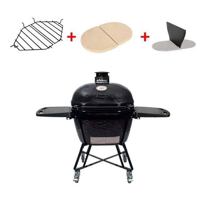 Керамический гриль Primo Oval 400 XL All in One