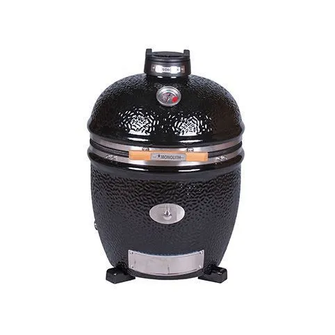 Керамический гриль Monolith Junior Black PRO 2.0