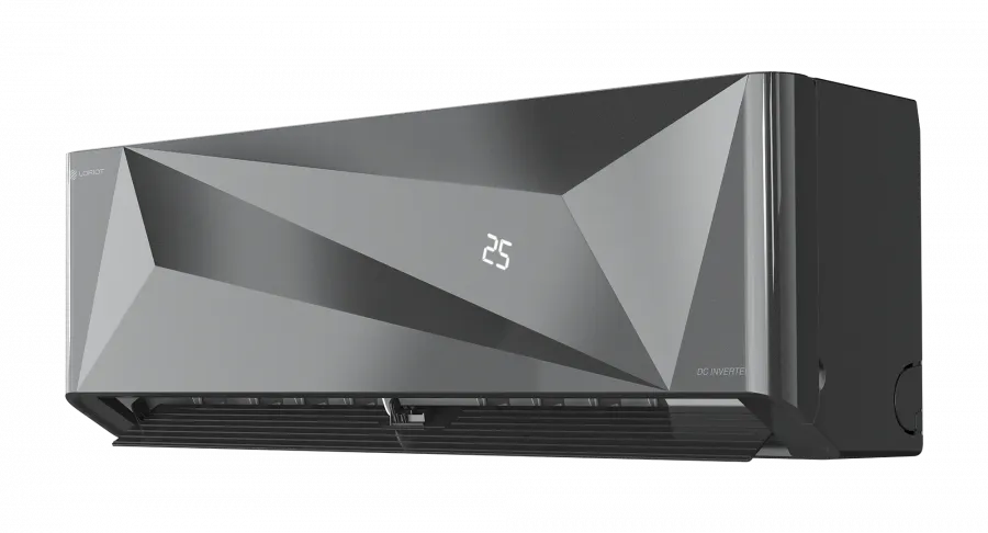 Инверторная сплит-система LAC-09MDI (комплект) Loriot  Diamond Black DC Inverter черный цвет до 25м2