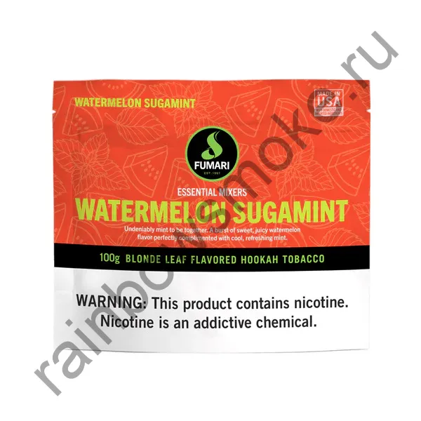Fumari 100 гр - Watermelon Sugamint (Арбузная Сахарная Мята)