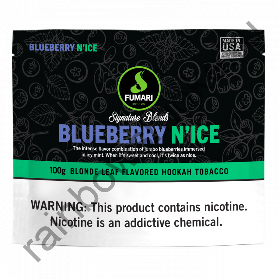 Fumari 100 гр - Blueberry N'Ice (Черничный Лед)
